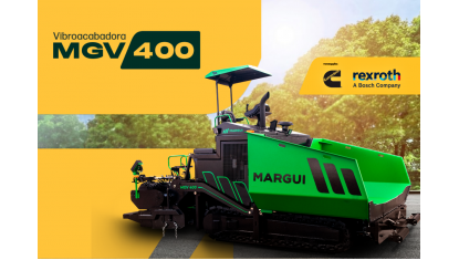 MGV400 é homologada pela Cummins e Bosch Rexroth e eleva o padrão de segurança e confiabilidade nas obras